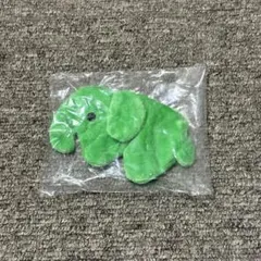 ドムドムハンバーガー ふわふわポーチ どむぞうくんグリーン