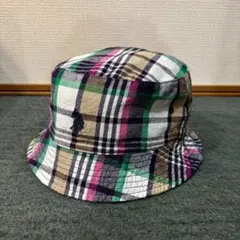 US POLO バケットハット　リバーシブル　バケハ