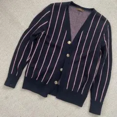 げ*げ様 美品 vandori ヴァンドリ カーディガン ストライプ ネイビー 2025年最新】Vandoriの人気アイテム - メルカリ