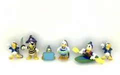 ドナルドダック キーホルダー 6個セット　平成レトロ