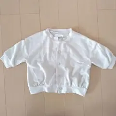 mamaraku アイボリー カーディガン80cm