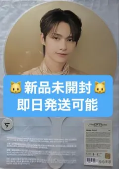 【セブチ 新品未開封 うちわ】ジュン RIGHT HERE seventeen