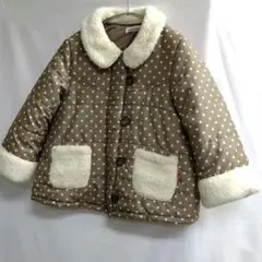 ブランシェス Branshes アウター コート 130cm ベージュ