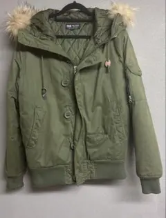 BEAMS HEART フライトジャケット カーキ