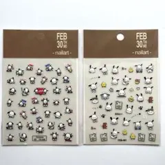 ネイルシール サンリオ ポチャッコ 2枚セット