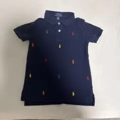 polo ラルフローレン 刺繍ポロシャツ ネイビー