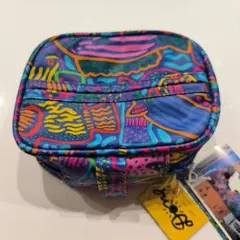 新品未使用 Ken Done レトロ お魚 総柄 ポーチ ヴィンテージ