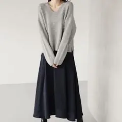 GLOBAL WORK ❤︎ サテンフレアスカート