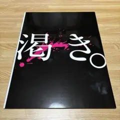 渇き。 パンフレット 役所広司 小松菜奈 清水尋也 二階堂ふみ 橋本愛 森川葵