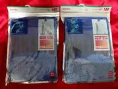 UNIQLO HEATTECH ポケモン 長袖シャツ140 ヒートテック 2個