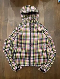 Columbia チェック柄 マウンテンパーカー XL