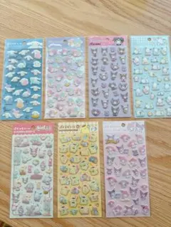 新品　ぷくっとシール　サンリオ