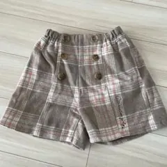ALGY⭐︎140cmチェック柄ショートパンツ