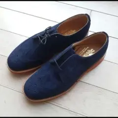 【新品】マークマクナリー スエード ネイビー 24.5cm