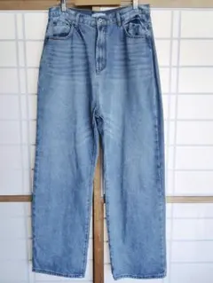 ClassicalElf　ハイウエスト　デニムパンツ　ブルー　3XL/4Lのサムネイル
