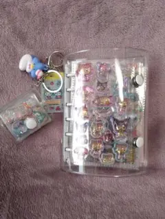 シール帳　完成品　A7　サンリオ　おまけ付き　ミニシール帳付き