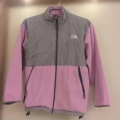 THE NORTH FACE フリースジャケット ピンク グレー