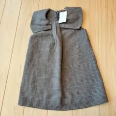 新品未使用 プティマイン ジャンパースカート　ワンピース　 100