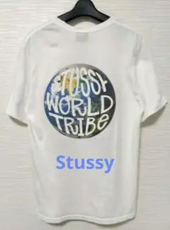 美品✨Stussy WORLD TRIBE Tシャツ ホワイトS(日本のM)