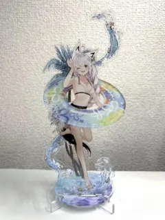 ホロライブ 白上フブキ 立体アクリルスタンド 浴衣ver. げぜるん