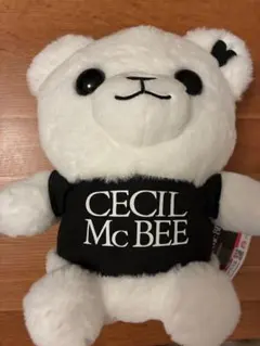 CECIL McBEE ぬいぐるみ ベア ホワイトのサムネイル