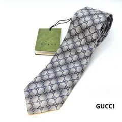 ❣️未使用紙袋付❣️GUCCI❣️ネクタイ❣️美品❣️ライトブルー❣️高級シルク100%❣️ GG シルクジャカード ネクタイ ・ライトブルー | GUCCI公式