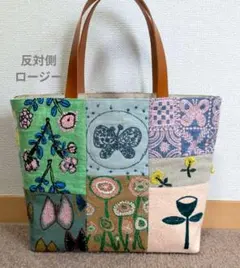ハンドメイド　ミナペルホネン　バッグ　スーちゃん ハンドメイド パッチワーク ミナペルホネン スーちゃん バッグ - メルカリ