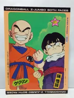 ドラゴンボールZ 大判サイズ両面ブロマイド じゃんけんカード 山勝