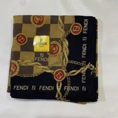 p*a様 未使用品　FENDI ハンカチーフ　ミニスカーフ　49x49センチ