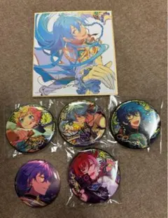 あんスタ　　缶バッチ、色紙セット、カードセット