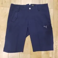 Puma ゴルフパンツ ネイビー スリムフィット