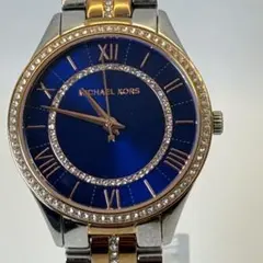 MICHAEL KORS マイケルコース ラインストーン クウォーツ 稼働品