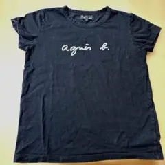 agnès b. アニエスベー ロゴTシャツ ネイビーのサムネイル