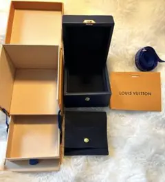 未使用　LOUIS VUITTON ジュエリーボックス ネイビー