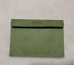 GUCCI 緑色 封筒