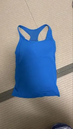 AIRism 青 タンクトップ M
