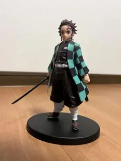 炭治郎 フィギュア チェック柄