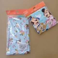 ミッキーとダッフィーのスプリングヴォヤッジ　ランチ巾着　ウォッシュタオル