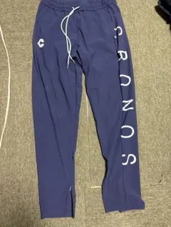 大人気商品 CRONOS ジョガーパンツ ネイビー L