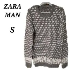 ZARA　ザラ　セーター 　グレー