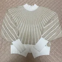merci beaucoup. メルシーボークー ストライプニットのサムネイル