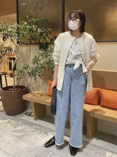 ミスティック mystic ツイードジレジャケット レディース 2way