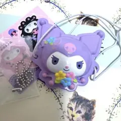 マイメロディ＆クロミ ミニチュア おめんコレクション クロミ フラワー グッズ②