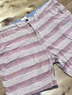 LUCKY BRAND ボーダー ショートパンツ 40サイズ コットン素材のサムネイル