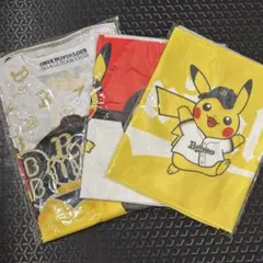 オリックス・バファローズ ピカチュウユニフォーム タオル 3点セット