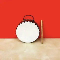 太鼓 小太鼓 和太鼓 だんじり ミニだんじり 鳴り物 バチ付き - メルカリ