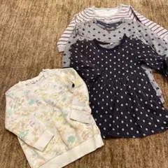 【4点セット】ブランシェス　無印良品　トレーナー　チュニック