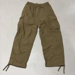UNIQLO ワイドフィットパラシュートカーゴパンツ ベージュ S