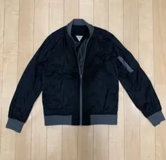 黒 ジャケット ジップアップ