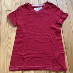 GO TO HOLLYWOOD キッズ Tシャツ 130 レッド　ステッチ